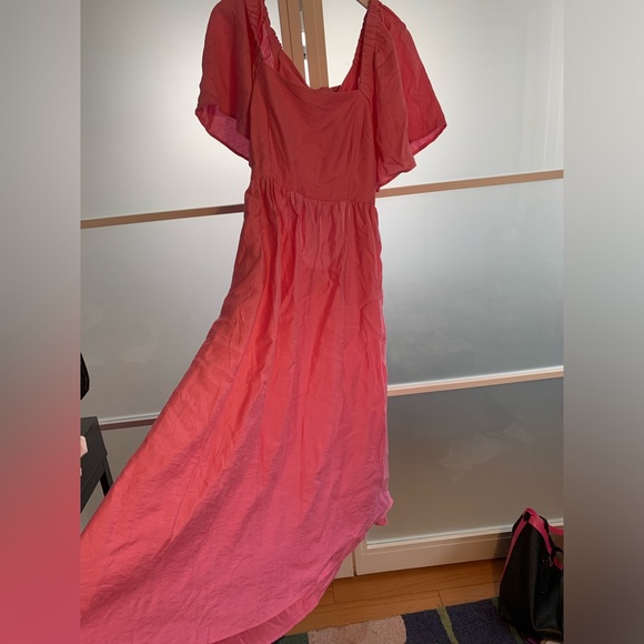 a new day sexy midi dress in bright pink. XL - Picture 2 of 5